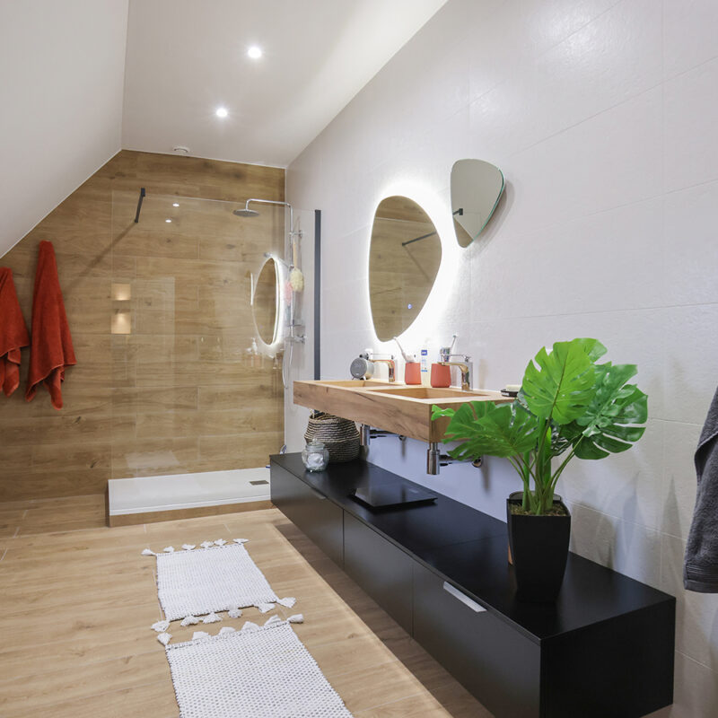 Réalisation d'une salle de bain signature DUCCI Treverkever