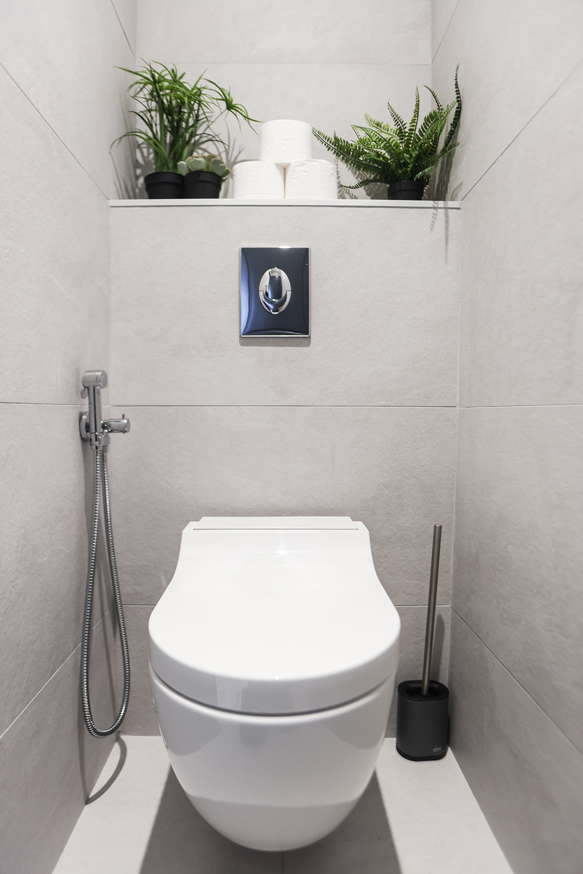Réalisation d'un toilette signature DUCCI Lava Cinder