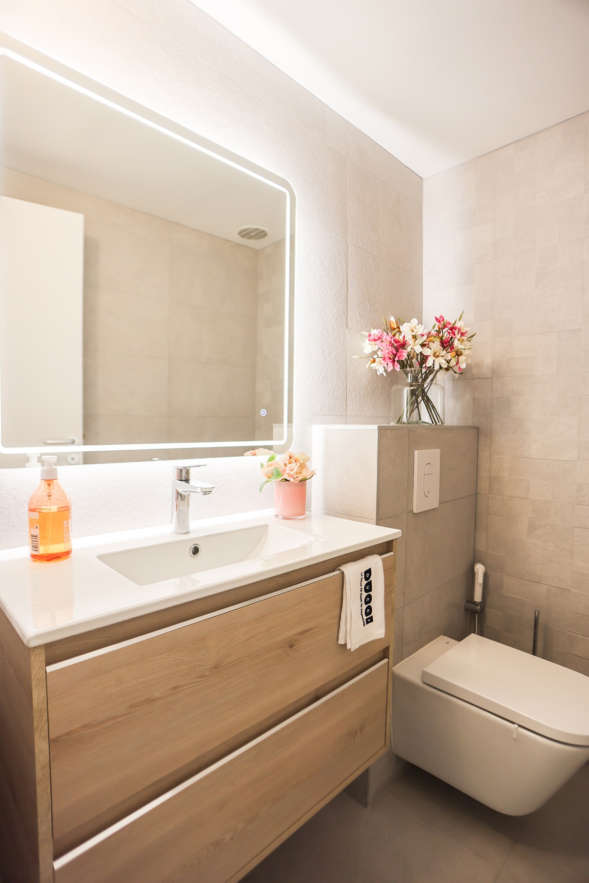 Réalisation d'un toilette signature DUCCI Lava Cinder