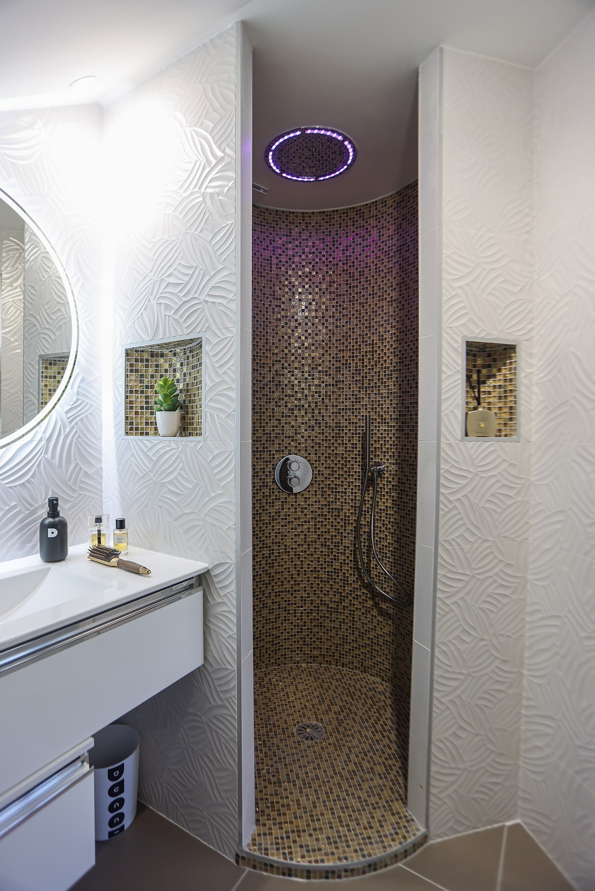 Réalisation d'une salle de bain signature DUCCI H2GF