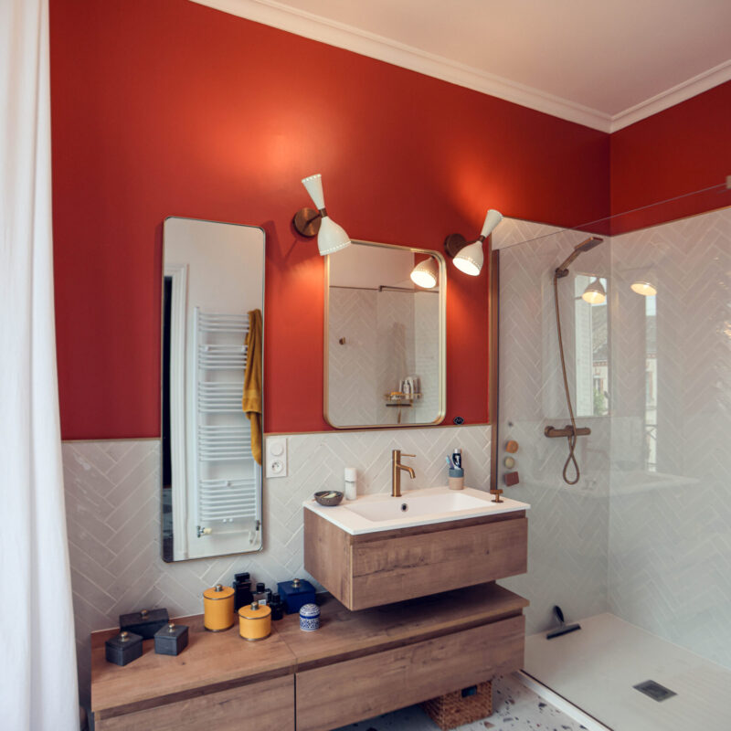 Réalisation d'une salle de bain signature DUCCI Retro-Chic