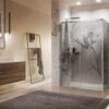 Paroi de douche d'angle coulissante INFINITO SF + F  - L100 à 170 cm – Image 2